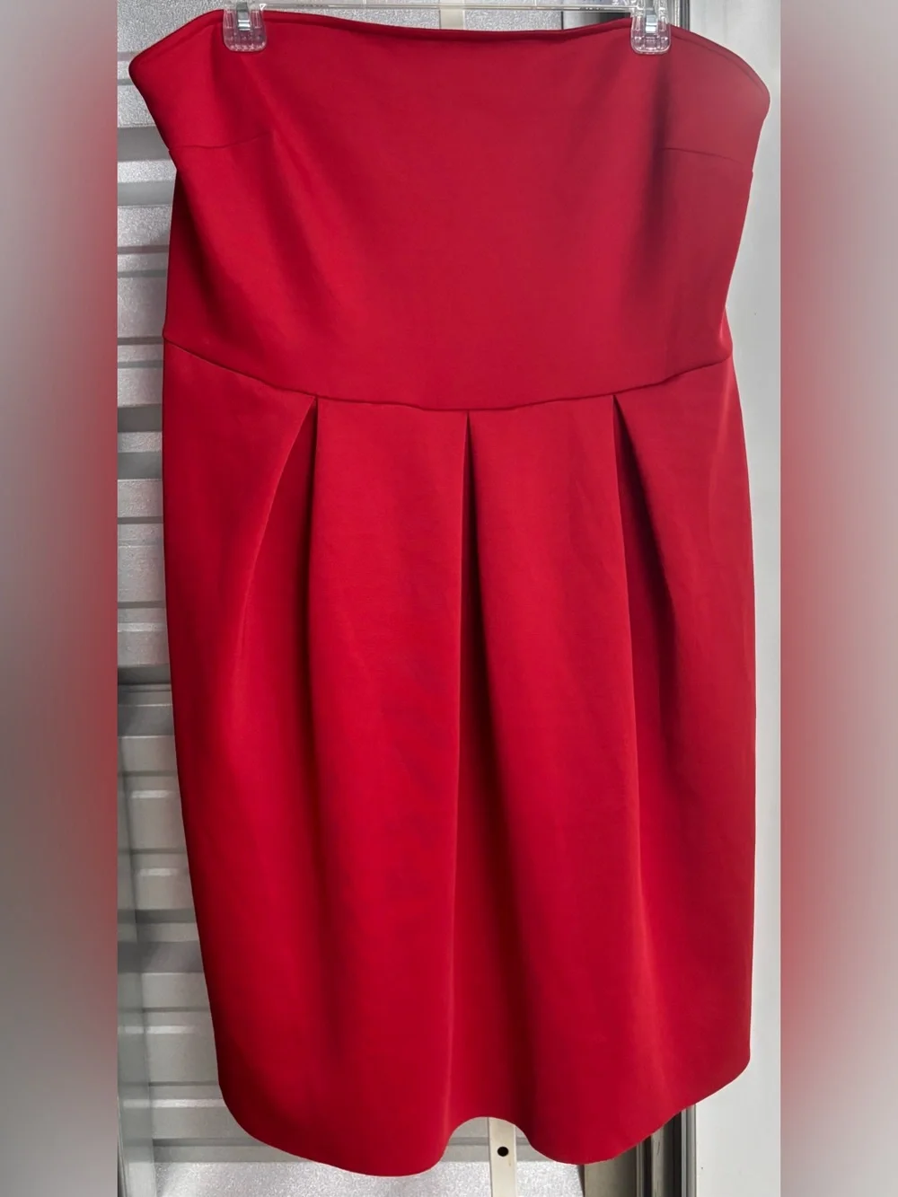 NWT red strapless Lane Bryant dress - Picture 1 of 4